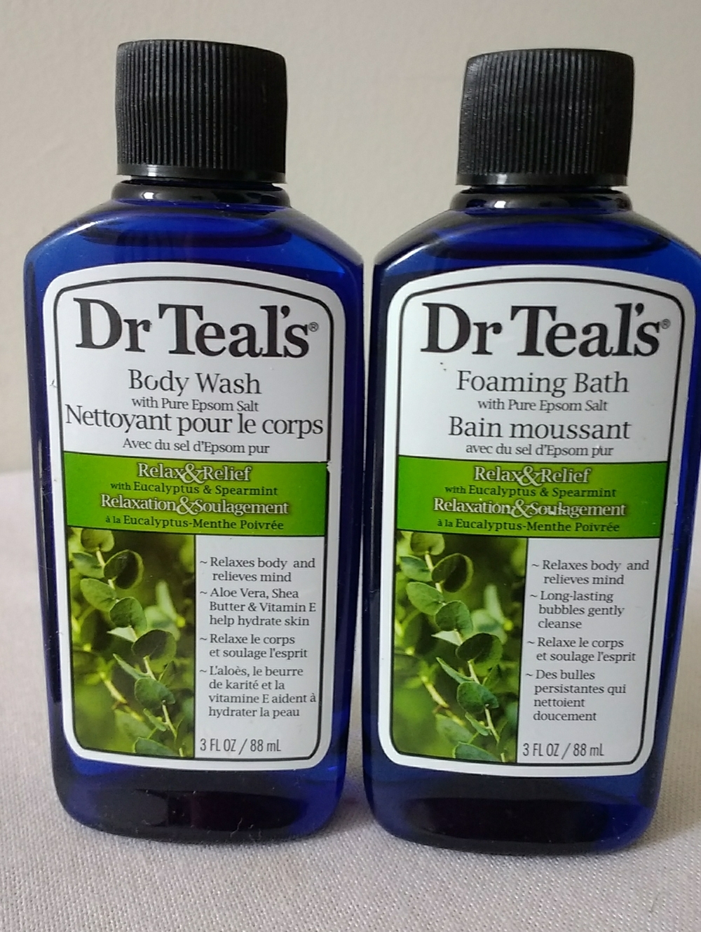 Dr Teal's Foaming Bath+Body Wash Relax & Relief (Eucalyptus & Spearmint)